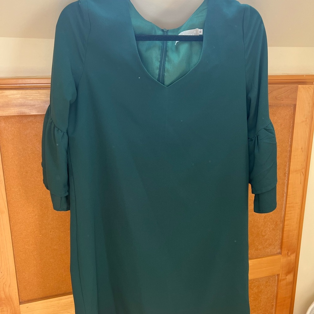 Elegant Green Women's Dress